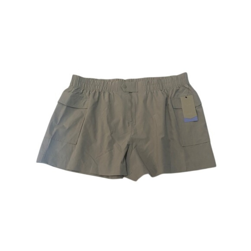 Avia Outdoor Shorts Womens XXXL 22 Khaki Tan Cargo Hiking Ripstop New With Tags